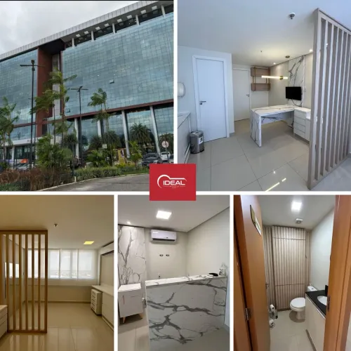 Parque Office semi mobiliada