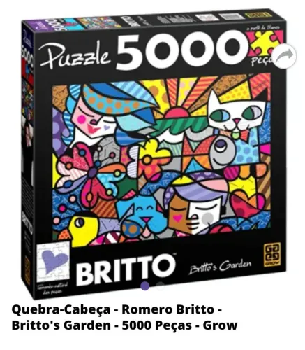 Puzzle Romero Brito 5000