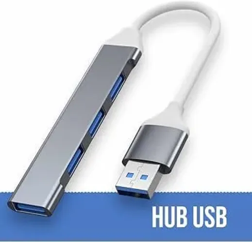 Hub Usb A 4 Portas Usb 3.0 5 Gbps Para Computador