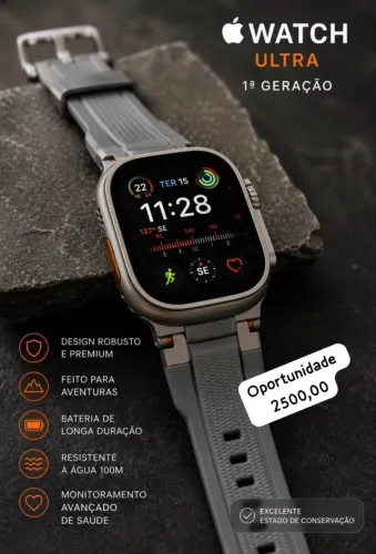 Relogio apple watch ultra 1° geracao