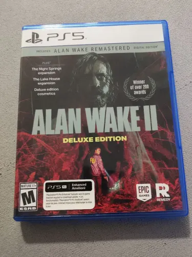 Alan Wake 2 Deluxe Edition PS5 + Alan Wake remastered