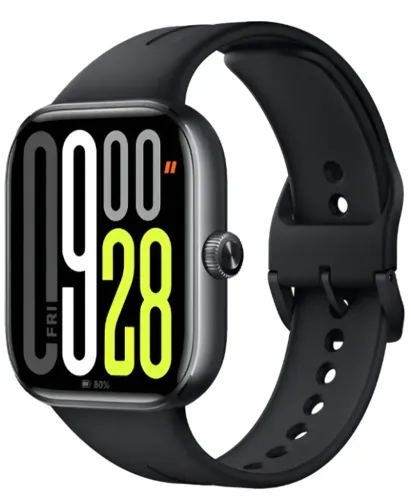 Smartwatch Xiaomi Redmi Watch 5 Com Gps Tela Amoled Preto Desenho da pulseira Lisa Cor Pre