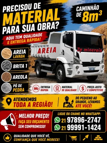 Areia lavada