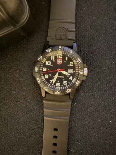 Relógio luminox sea turtle