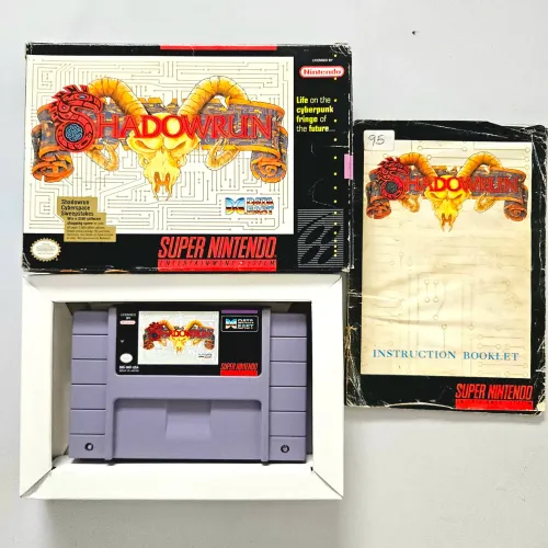 Shadowrun original super Nintendo snes