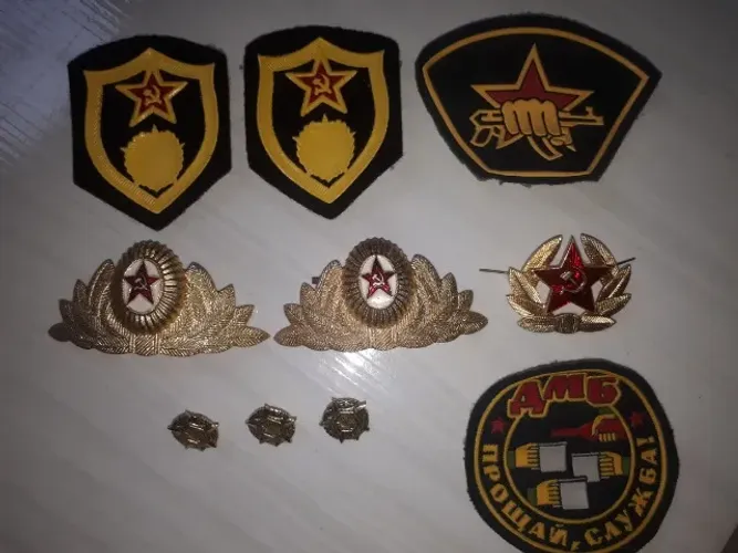 Lote Militaria - Acessórios Militares
