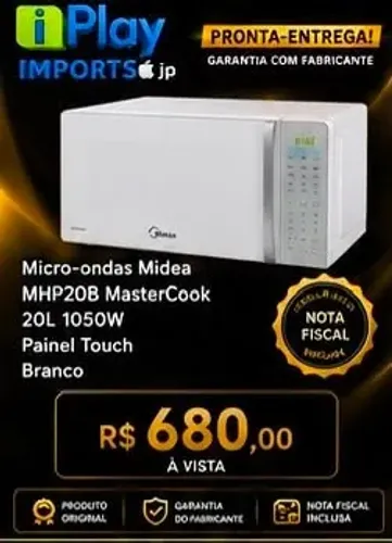 MICRO-ONDAS MIDEA 20L 1050W
