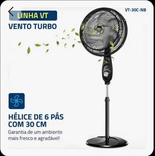 Ventilador de Coluna Turbo MONDIAL - Lacrado
