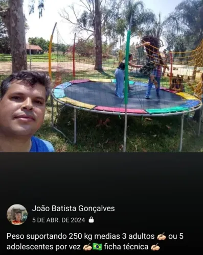 Alugo pula pula cama elástica alegria diversão para sua festa ? 