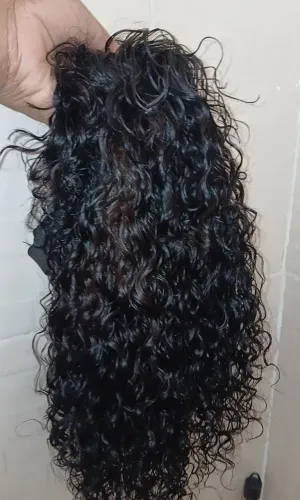 Lace WIG de cabelo humano SEMI NOVA