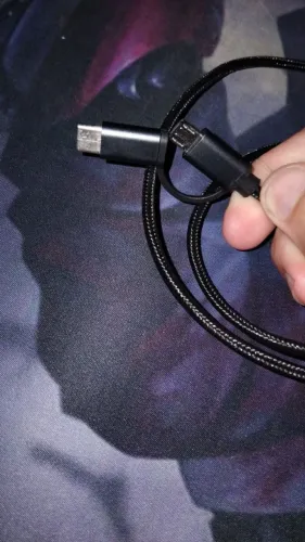 LD39 adaptador 2 em 1 1 USB tipo c e uma micro usb