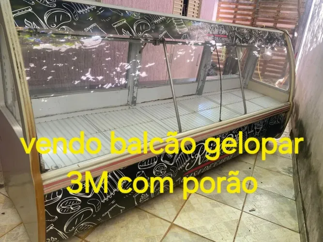 Balcão gelopar 3M com porão
