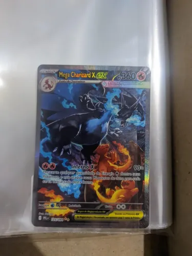 Carta de pokémon Mega Charizard X EX