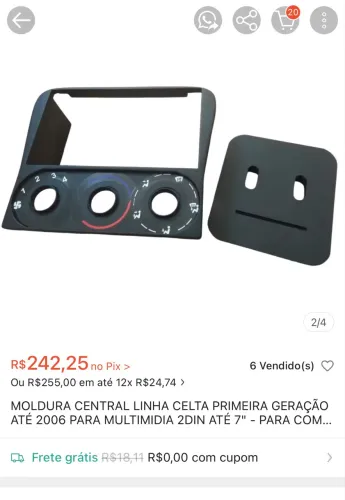 Painel Moldura Celta G1 