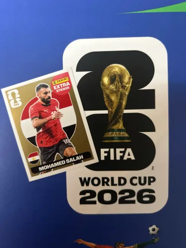 Extra Legend -Mohamed Salah Ouro (Dourada) - Panini 2026