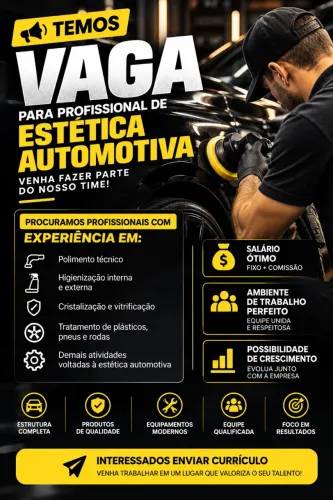 Vaga estética automotiva