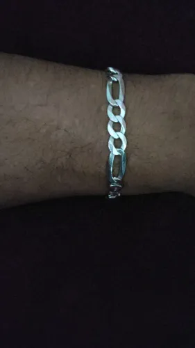 Prata 950 corrente e pulseira novas
