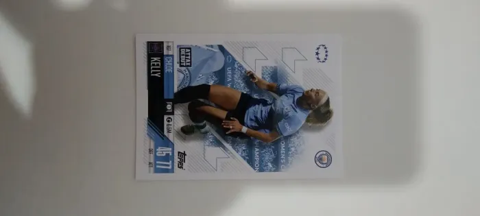 Cartão card de jogador Match Attax Extra Topps