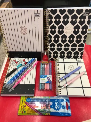 Kit de papelaria
