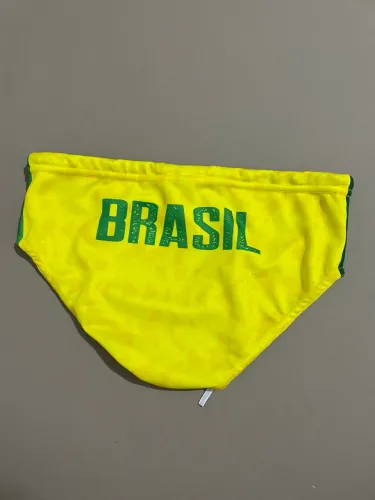 Sunga Blueberry com estampa Brasil Tamanho G