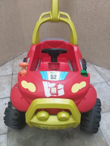 Carrinho | Smart Passeio & Pedal Vermelho Bandeirante