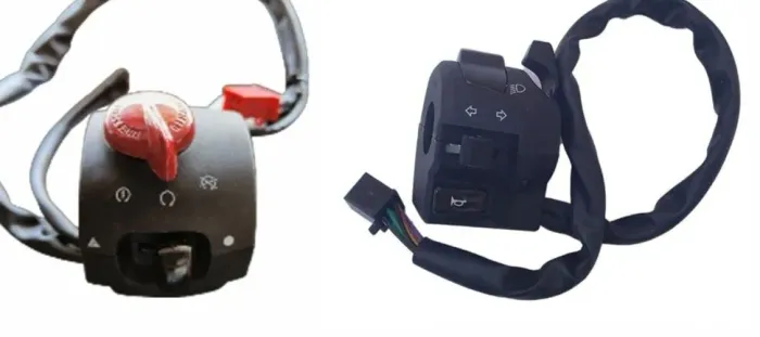 Punhos partida e luzes Royal Enfield Super Meteor 650 22-26 (Usado)