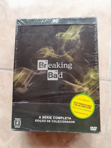 Breaking Bad - DVDs Todas as Temporadas - Lacrado - Série Completa Edição de Colecionador