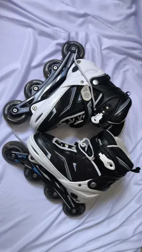Patins Inline Semi Profissional Com LED