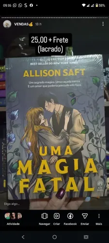 Livro Uma Magia Fatal