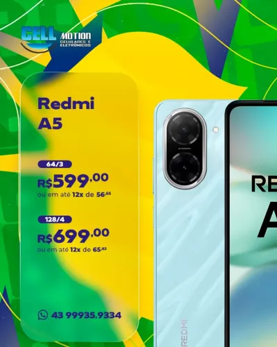 Xiaomi Redmi A5 64GB e 128GB