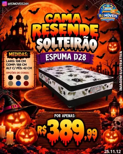 Cama Solteirão D28 (Pagamento na entrega)