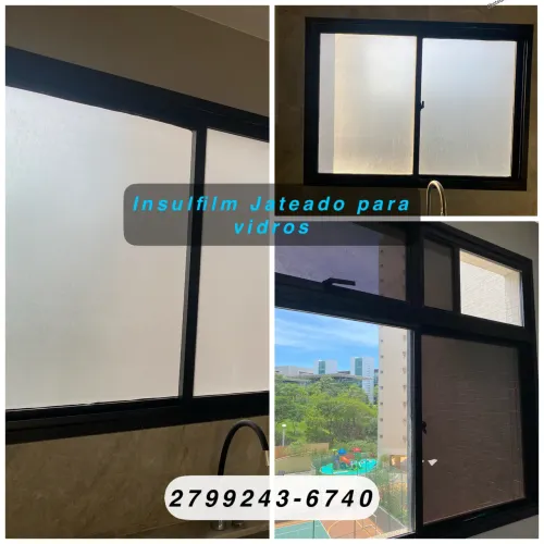 Insulfilm residencial Blackout e espelhado 
