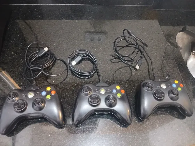 3 Controle Xbox 360 original