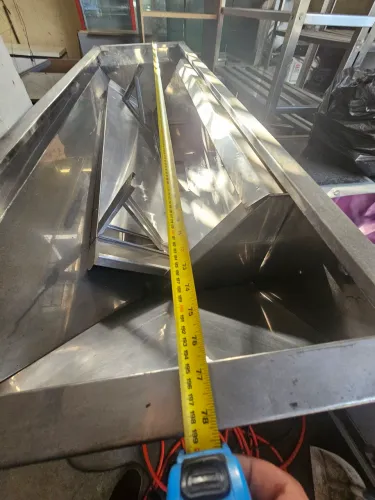 Coifa inox 2,00x0,61