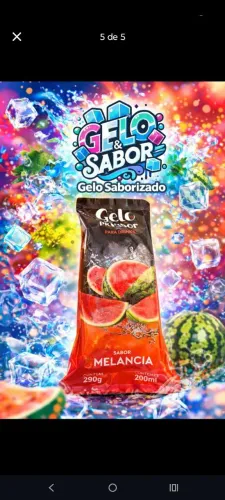 Gelo de sabor muito gostoso ? Entrega grátis meu zapp *44