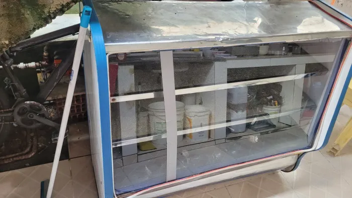 Balcão expositor