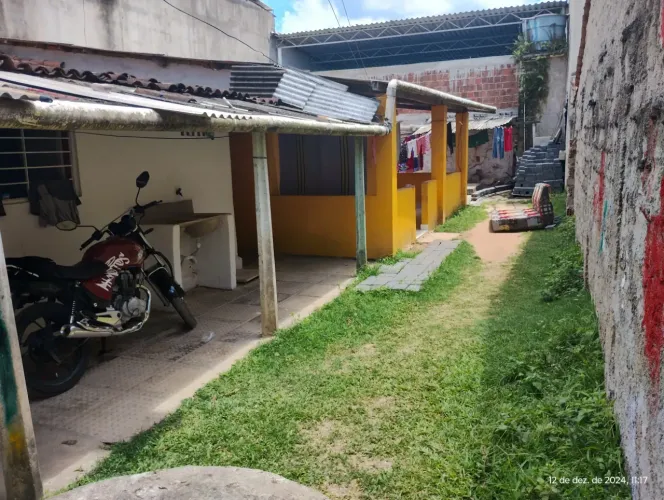 LOTE URBANO EM ALDEIA JÁ ESCRITURADO, COM 02 CASAS JÁ ALUGADA, POÇO ARTESIANO, PERTO DE TU