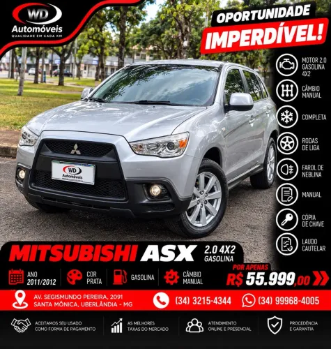 Mitsubishi ASX 2.0 16V 160cv Mec. 2012