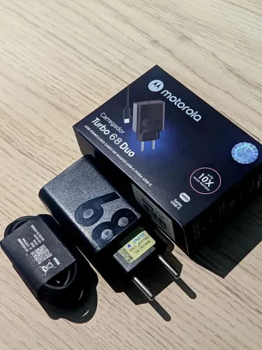 CARREGADOR MOTOROLA 68W TURBO PRIMEIRA LINHA