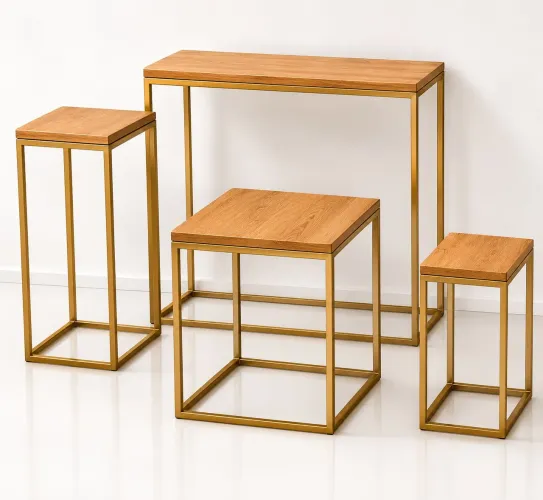 Conjunto de mesa para decoração de Festas