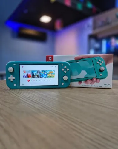 Nintendo switch lite desbloqueado ( LOJA FÍSICA)