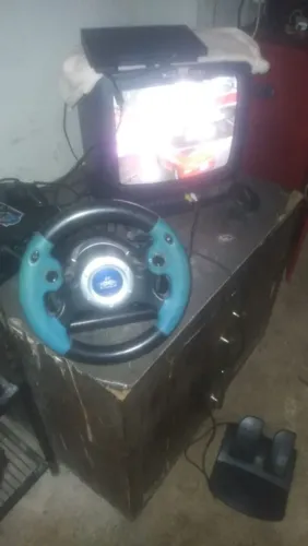 Controle volante com pedaleira Para PS os PC
