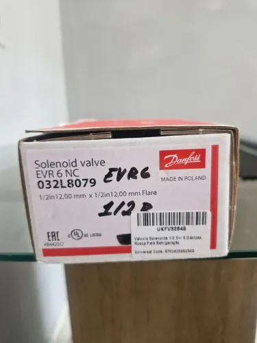Valvula solenoide 1/2 evr 6 Danfoss