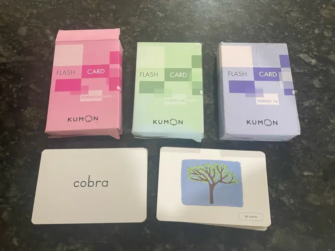 Flash cards Kumon