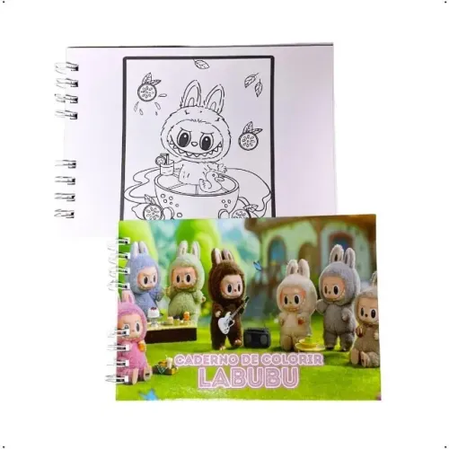 Livro de Colorir La bu bu Infantil