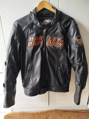 Jaqueta Couro Harley Davidson 2 em 1