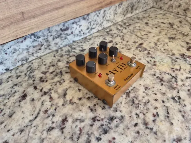 Pedal Fuhrmann Myth Of Tones My-01 Overdrive Duplo!!!