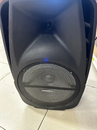 Caixa de som mondial 550w 100% funcional