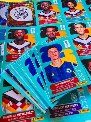Figurinhas da copa impressas