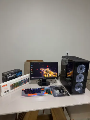 Pc gamer completo Vendo ou troco passo cartão 